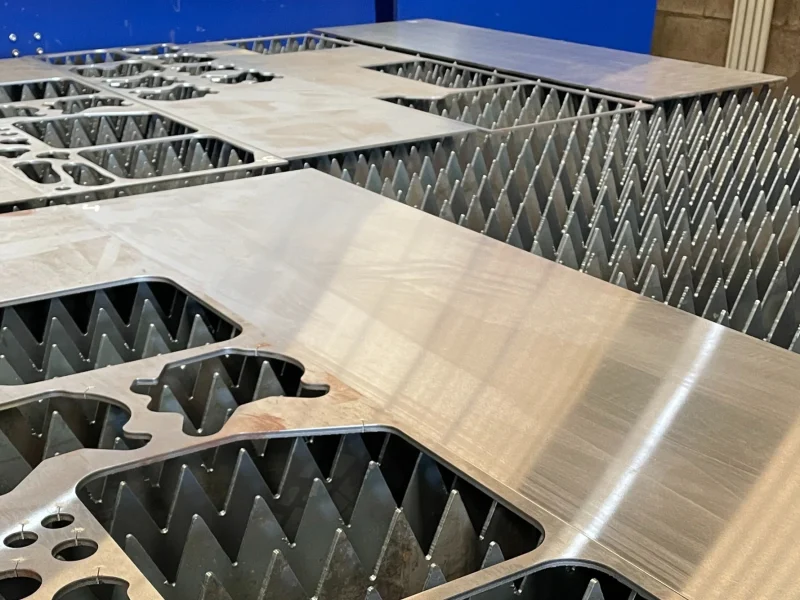 Corte laser aluminio en Bacelona